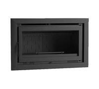 Fm insert de cheminée it-100 f 14,5kw foyer en fonte