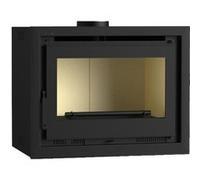 FM Insert de cheminée IT-170 12,6kW à chaleur ventilée Noir G