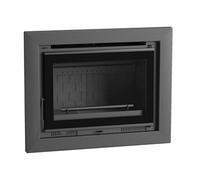 FM Insert de cheminée IT-180 FK 12,8kW foyer en fonte et verre sérigraphié