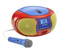 FM Karcher RR 5026 866763 CD, USB avec microphone rouge, bleu, jaune 1 pc(s)