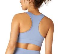 FM London Brassiere Sport Femme - Soutien-Gorge de Sport sans Couture Shock Absorber pour Fitness et Yoga - Soutien-Gorge de Sport Respirant à Impact Élevé, Bleu, M