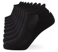 FM London Chaussettes de sport matelassées unisexes lot de 8