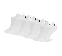 FM London Chaussettes de sport matelassées unisexes lot de 8