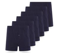 FM London Loose Fit Comfort Caleçon Boxeur (Lot de 6) Homme, Marine, XXL
