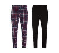 FM London Lot de 2 Bas de Pyjama pour Homme