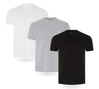 FM London Lot de 3/5 t-Shirts pour Hommes - T-Shirts de qualité supérieure avec Design légèrement ajusté