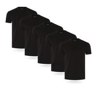 FM London Lot de 3/5 t-Shirts pour Hommes - T-Shirts de qualité supérieure avec Design légèrement ajusté