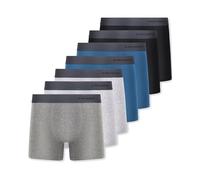 FM London Lot de 7 Boxers, Boxer pour Homme, Caleçon pour Homme sans Étiquette, Riche en Coton, Respirant, Doux et Extensible