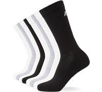 FM London Lot de 8 paires de chaussettes de sport rembourrées, avec renfort supplémentaire, anti-antidérapantes, élastiques