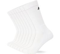 FM London Lot de 8 paires de chaussettes de sport rembourrées, avec renfort supplémentaire, anti-antidérapantes, élastiques