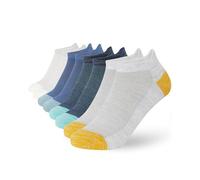 FM London Lot de 8 Paires de Chaussettes pour Homme Socks, Multicolore, 43-46