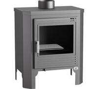 FM Poêle à bois acier M-101 9kW avec porte en fonte