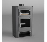 FM Calefacción – Poêle à bois M-104 – 11,3 kW, avec four et bûcher