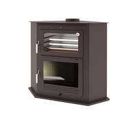 FM Poêle à bois d'angle HL-100 R 9,5kW avec four
