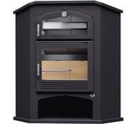 Fm Biomasa - FM Poêle à bois acier M-106 R 11,5 kW avec porte et grille en fonte