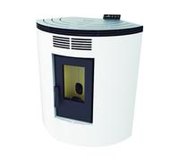 FM Poêle à granulés d'angle BP-100R 9,5kW Blanc