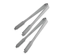 FM Professional 21540 Pince à glaçons, pince de cuisine, pince inox, ustensile de cuisine, Acier inoxydable, 19 cm