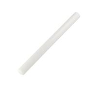 FM Professional | Abaisse pâte à tarte, 50 cm pour grandes abaisses, Plastique blanc facile à manier, Passe au lave-vaisselle