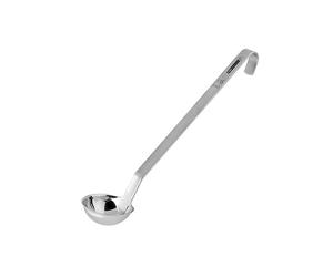 FM Professional Louche en Inox 31,2 cm | Service précis soupes sauces, Inox robuste, Format 31,2 cm, 50 ml pour doser, Passe au lave-vaisselle