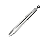 FMprofessional Pince à barbecue 21359 – inox 46 cm – acier inoxydable et plastique