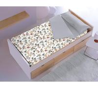 FM TEX Housse de couette imprimée pour berceau, avec rembourrage, compatible avec lits de 60 x 120 cm à 80 x 165 cm (Oslo, 80 x 165 cm)