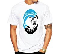 Fm10 Men's T-Shirt Atalanta Bergamo DEA Nerazzurri Sport Tee Shirt(XX-Large)