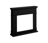 Tagu Fm462 Bl1 Couvercle De Cheminee Pour Insert Electrique Cadre En Bois Noir Noir