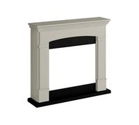 Tagu Fm463 Be1 Cadre En Bois Pour Cheminee Electrique Beige Clair Beige clair