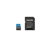 Philips Carte microSDXC Ultra Pro 64 Go UHS‑I U3 V30 A1 100 Mo/s + adaptateur SD