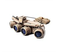 FMA Airsoft - Lunettes de vision nocturne tactiques de chasse GPNVG 18 DUMMY NVG, modèle sans fonction (sable)