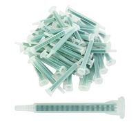 FMA06-16 Embout de mélange époxydique, 16 éléments, à partir de la colle, tuyau de mélange pour pistolet à colle, applicateur, mélangeur statique, résine plastique, pointe de mélange (1,3 ml, 8,4 cm)