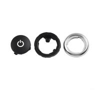 FMAM Bouton de contrôle du volume de rechange pour BMW F07, F06, F12, F13, F01, F02, F15, F85, F16, F86 Compatible avec les modèles Series 5, 6, 7, X5M et X6M