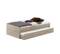 FMD 800-004_ei Pedro 4 Lit avec Couchage Gigogne Bois Chêne 95 x 203 x 50,5 cm