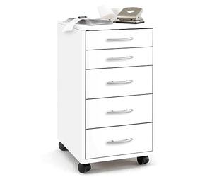 FMD furniture 336-001E, conteneur d'appoint en Version Blanc, Dimensions : env. 33 x 63,5 x 38 cm (l x L x H).