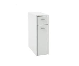 FMD furniture 930-001E Armoire de Salle de Bain en Panneau de Particules mélaminé, Blanc, Dimensions : env. 20 x 61 x 45 cm (l x H)