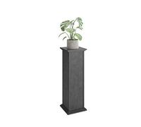 FMD furniture Console Décorative Porte Plantes 30 x 30 x 89 cm Décor Matera, avec 2 Plateaux et Porte, Porte Plantes