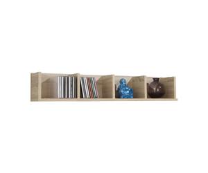 FMD furniture Etagère Murale, Bois, Chêne, 92 x 17 x 17 cm 206-004E