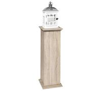 FMD Möbel 641-002 Essex 2 Console Déco avec Porte/Étagère Bois Chêne 30 x 30 x 58 cm