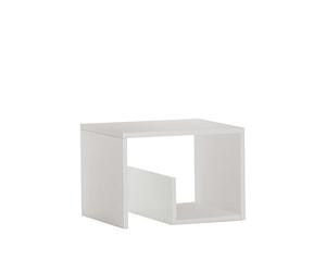 FMD Moebel SB-Design Mike Table d'appoint 59 x 38 x 36 cm Blanc