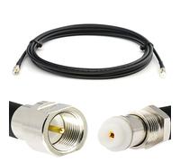 FME Mâle vers FME Femelle 1m RG58 Cable Coaxial - FME Câble d'extension à faible perte 50 Ohm - rallonge pour Routeur Antenne LTE GSM Amplificateur 4G 5G 6G LTE Hotspot