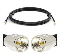 FME Mâle vers FME Mâle 50cm RG58 Cable Coaxial - FME Câble d'extension à faible perte 50 Ohm - rallonge pour Routeur Antenne LTE GSM Amplificateur 4G 5G 6G LTE Hotspot