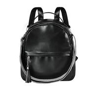 Fmeida Petit Sac à Dos Femme en Cuir Vegan - 2 en 1 Sacs à Main Porté Épaule Élégant et Imperméable, Mini Sac d'École Antivol pour Loisirs, Voyage, Université, Collège, Shopping, Travail