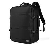Fmeida Sac à dos de voyage approuvé en avion, sac de w nd, sac de voyage antivol pour articles personnels, noir, Large