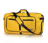 Fmeida Sac de Voyage Pliable 65L - Grand Sacs de Sport Imperméable avec Compartiment à Chaussures pour Homme et Femme, Sac Weekend Léger avec Bandoulière, Idéal pour Gym, Camping, Randonnée, Maternité