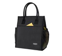 Fmeida Sac Isotherme Repas Réutilisable Glacière Souple Isothermes Lunch Bag Portable Sacs Pique-Nique Déjeuner pour Femme Homme Enfant Travail École Bureau, M