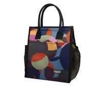 Fmeida Sac Isotherme Repas Réutilisable Glacière Souple Isothermes Lunch Bag Portable Sacs Pique-Nique Déjeuner pour Femme Homme Enfant Travail École Bureau, M