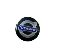 Fmesoo 4 Pcs Cache moyeux Autocollants Moyeu Voiture,pour Volvo 56mm Enjoliveur Centre Roue Badge Capuchon Garniture Enjoliveurs,A