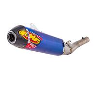FMF racing SILENCIEUX YAMAHA 450 YZF 2018 FMF 4.1 Rct Titane Bleu/Carbone, YAMAHA YZF 450 2018