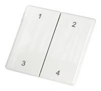 FMH4-wg Eltako sans fil Télécommande 4 canaux en façade, montage apparent (en