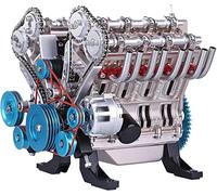 FMHCTB Modèle de Moteur à 8 Cylindres - Ornement Miniature en Résine, Création Artistique pour Décoration Intérieure Masculine